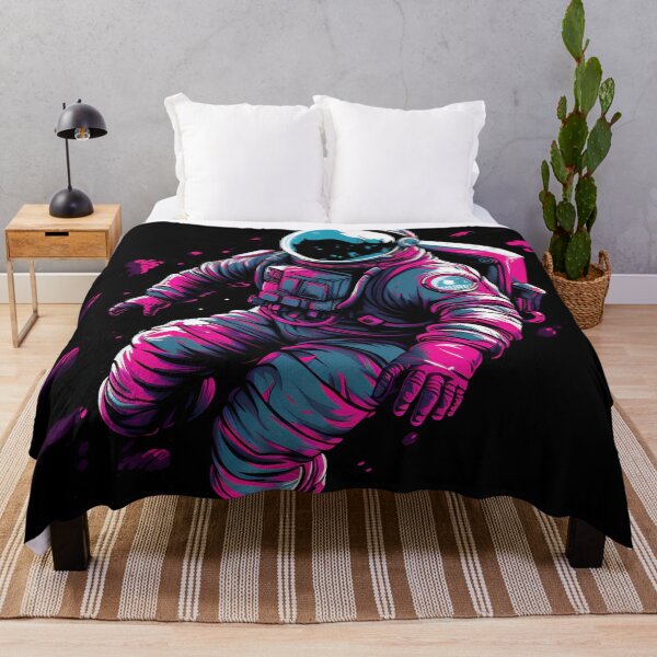 Item preview, Astronaut floating through air in space suit designed and sold by anytka.
