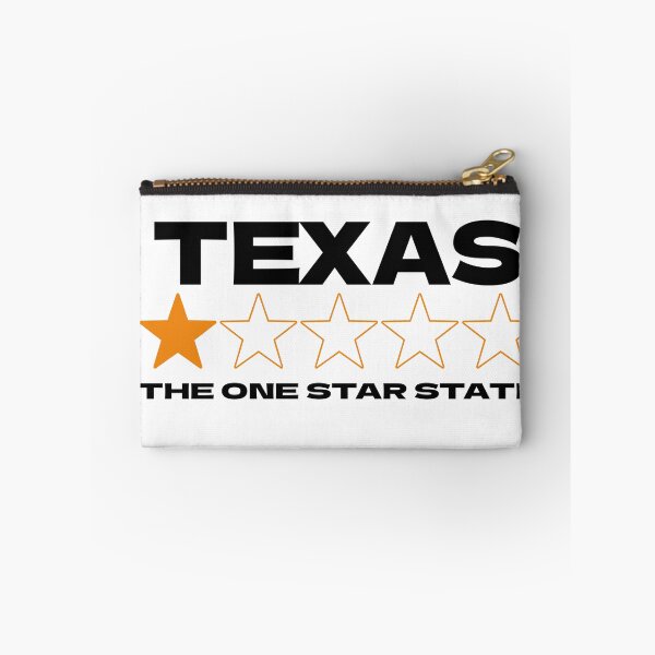 Item preview, Texas The One Star State Black Logo designed and sold by Wishbonedezine.