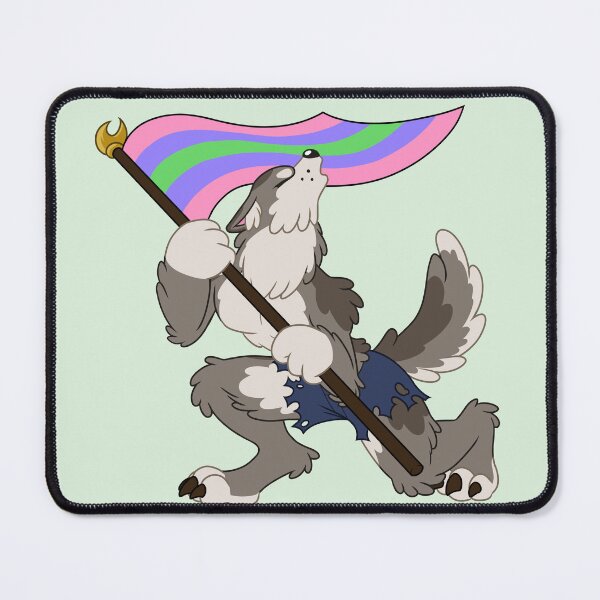 Item preview, Howling Pride for Trigender designed and sold by ThatRadFailure.
