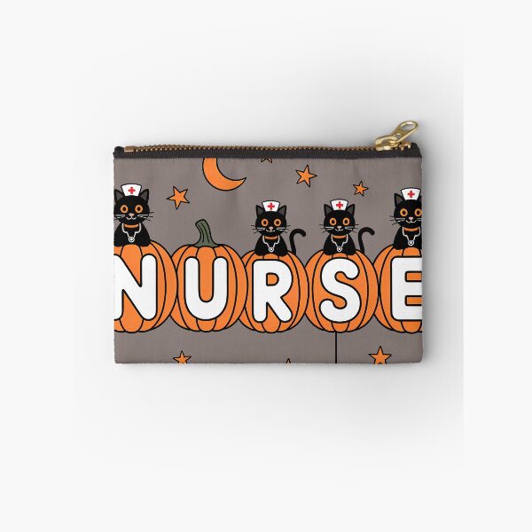 Item preview, Halloween Nurse Cat Pumpkins designed and sold by Zeltagold8.