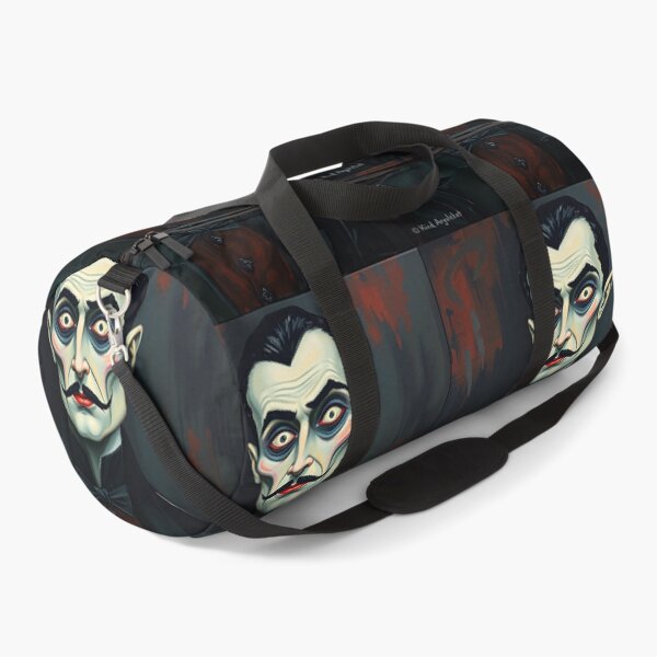Item preview, Creepy stylized Haunted House  portrait of a old man with a mustache designed and sold by Vintage Designs +.