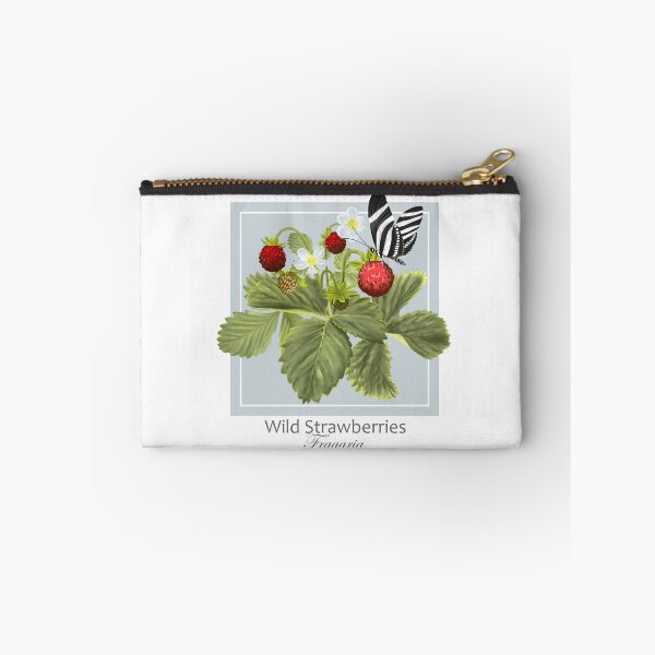 Item preview, Wild Strawberries and Heliconius Charithonia Butterfly designed and sold by Art_By_Wing.
