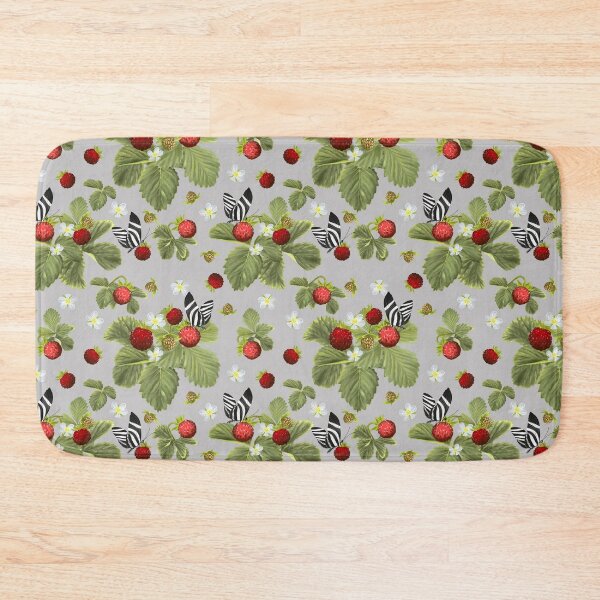 Item preview, Wild Strawberries and Heliconius Charithonia Butterfly designed and sold by Art_By_Wing.