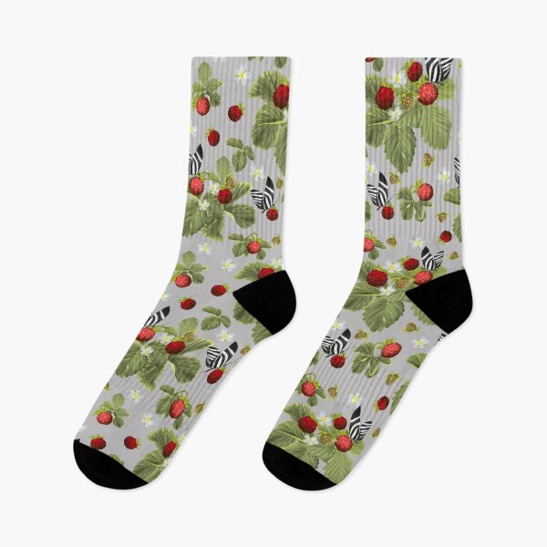 Item preview, Wild Strawberries and Heliconius Charithonia Butterfly designed and sold by Art_By_Wing.