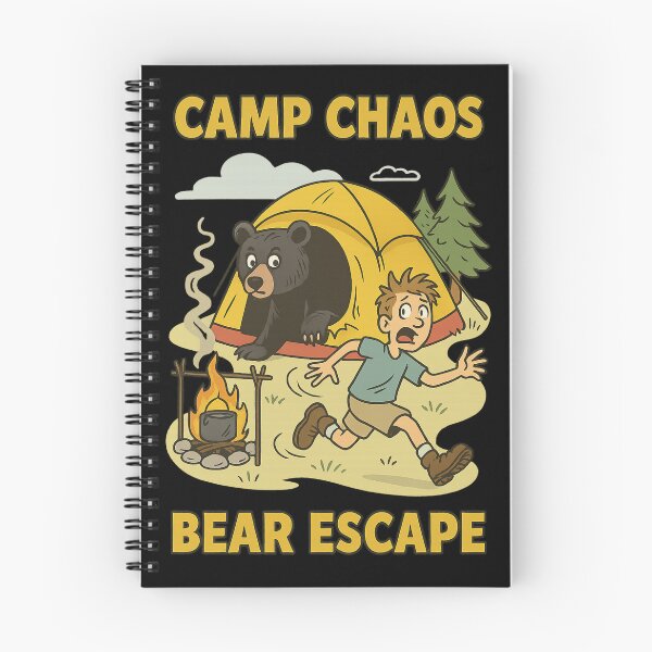 Item preview, Camp Chaos – Bear Escape designed and sold by Camp Chaos by Wharf Wreckers.