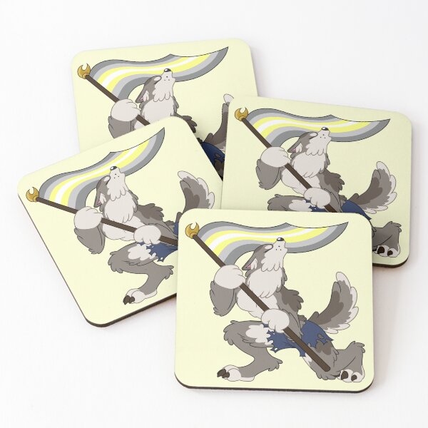 Item preview, Howling Pride for Demigender designed and sold by ThatRadFailure.