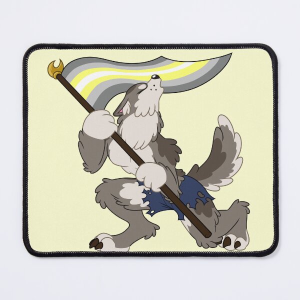 Item preview, Howling Pride for Demigender designed and sold by ThatRadFailure.