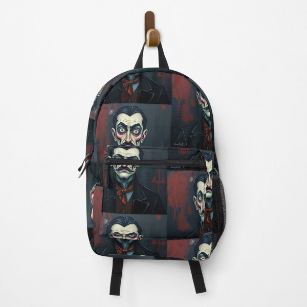 Item preview, Creepy stylized Haunted House portrait of a old man with a mustache designed and sold by Vintage Designs +.