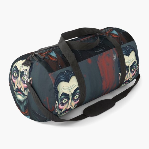 Item preview, Creepy stylized Haunted House  portrait of a old man with a mustache designed and sold by Vintage Designs +.