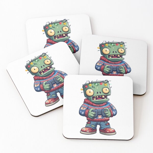 Item preview, Christmas Gamer Zombie – Funny Holiday Geek Design designed and sold by AlexLineArt.