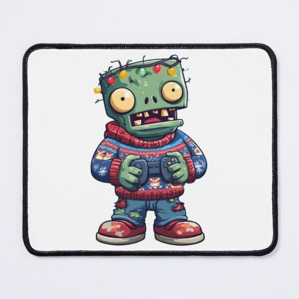 Item preview, Christmas Gamer Zombie – Funny Holiday Geek Design designed and sold by AlexLineArt.