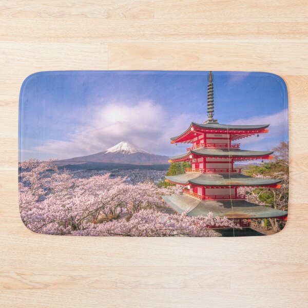 Item preview, CHERRY BLOSSOM AND MOUNT FUJI - JAPAN  designed and sold by trengeee.