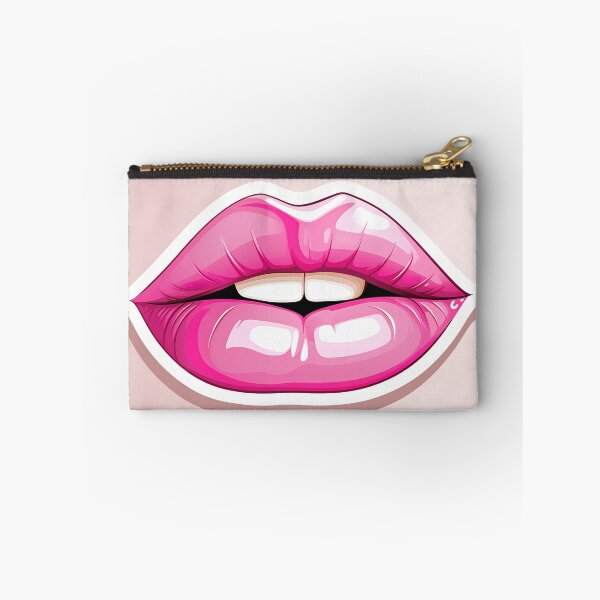 Item preview, Glossy Pink Lips Illustration designed and sold by anytka.