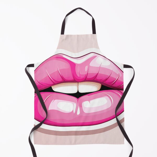 Item preview, Glossy Pink Lips Illustration designed and sold by anytka.