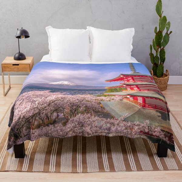 Item preview, CHERRY BLOSSOM AND MOUNT FUJI - JAPAN designed and sold by trengeee.