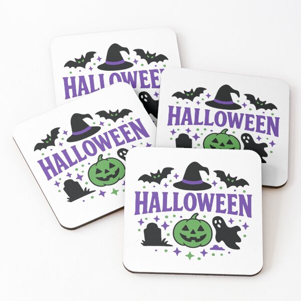 Item preview, Spooky Halloween Night Icon Set designed and sold by The Style Yard.