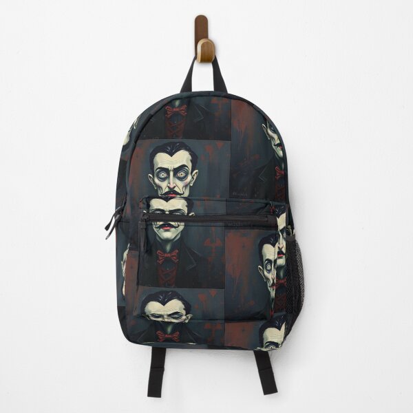 Item preview, Creepy stylized Haunted House portrait of a old man with a mustache designed and sold by Vintage Designs +.