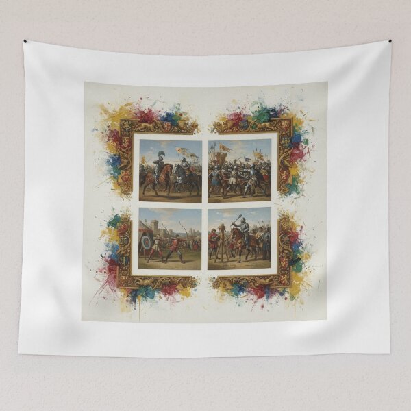 Item preview, The heart of a medieval battle designed and sold by PrintYourStyle.
