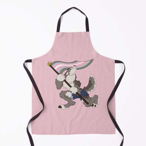 Item preview, Howling Pride for Demigirl designed and sold by ThatRadFailure.