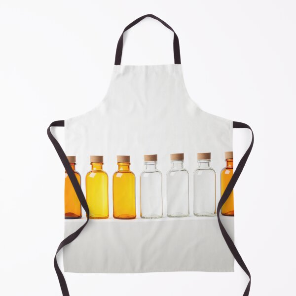Item preview, Row of glass bottles with wooden lids designed and sold by anytka.