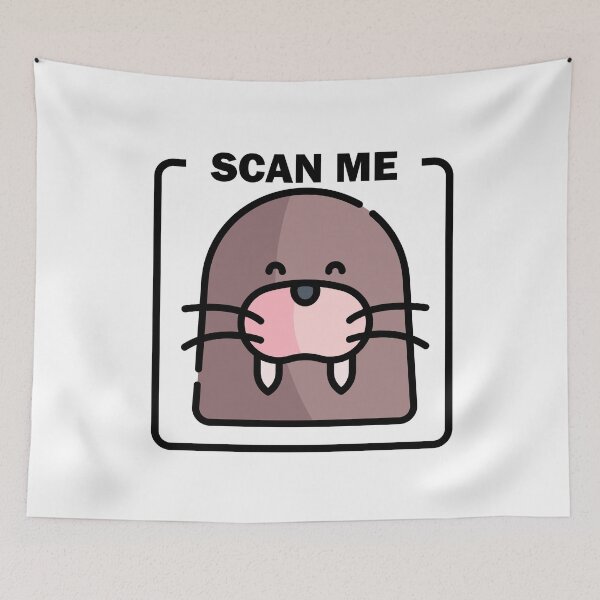 Item preview, Whiskered Walrus – Arctic Charm with a Splash of Sass designed and sold by deepgoa.