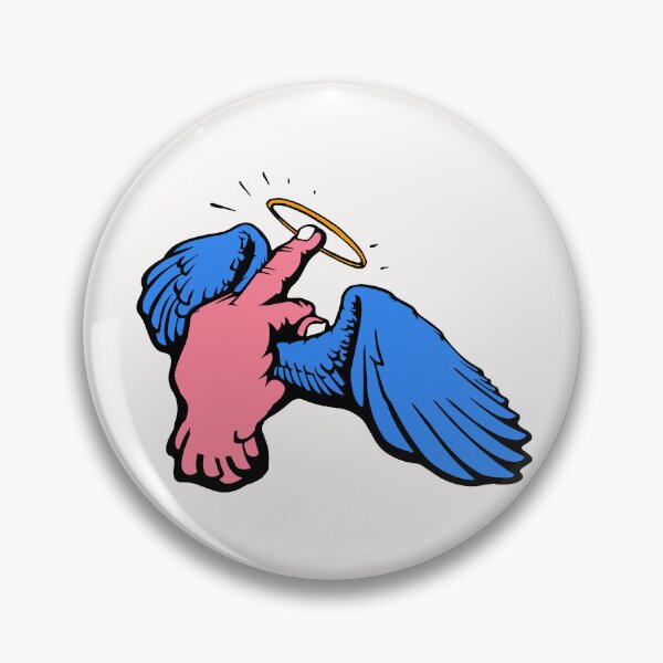 Item preview, The Holy Finger; designed and sold by StickerApe.