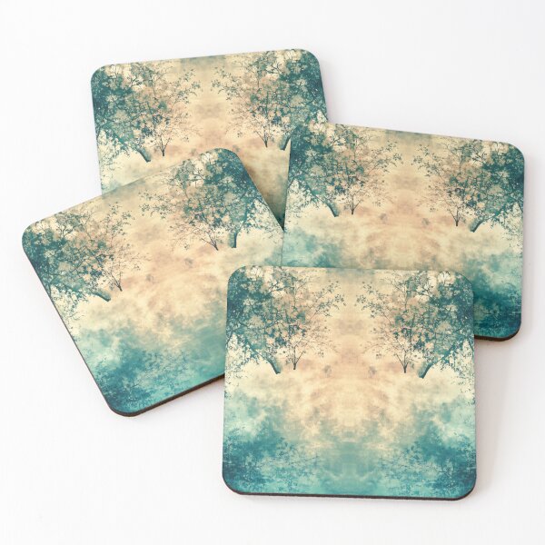 Item preview, Tranquil forest canopy reflecting serene colors at dusk in nature's peaceful embrace designed and sold by anytka.