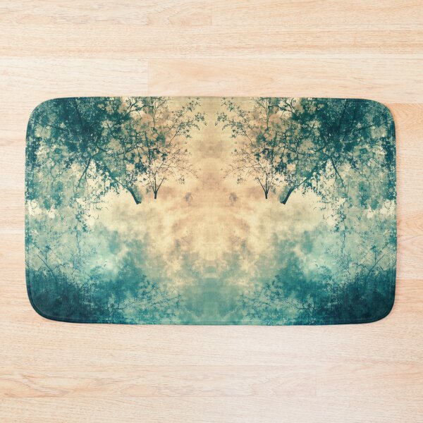Item preview, Tranquil forest canopy reflecting serene colors at dusk in nature's peaceful embrace designed and sold by anytka.