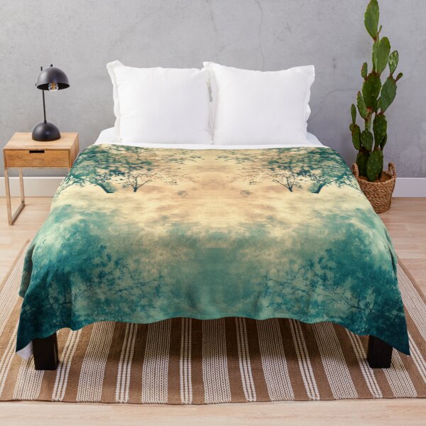 Item preview, Tranquil forest canopy reflecting serene colors at dusk in nature's peaceful embrace designed and sold by anytka.