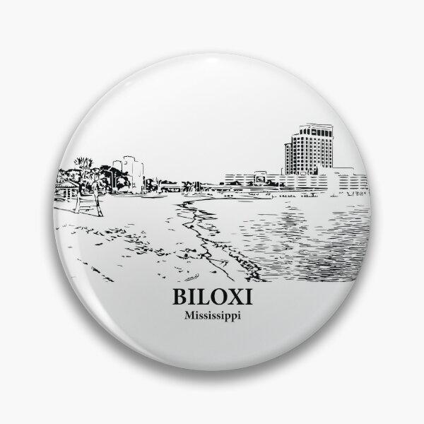 Item preview, Biloxi - Mississippi designed and sold by Lakeric Cityscapes.