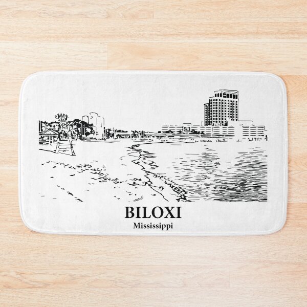 Item preview, Biloxi - Mississippi designed and sold by Lakeric Cityscapes.