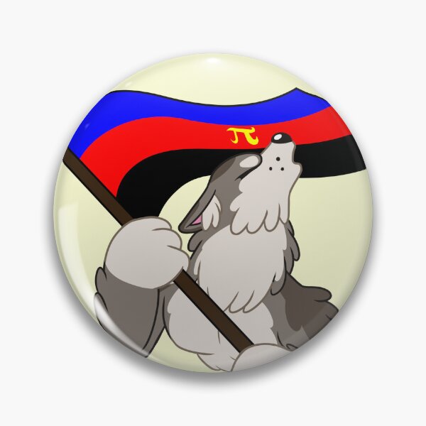 Item preview, Howling Pride for Polyamory designed and sold by ThatRadFailure.