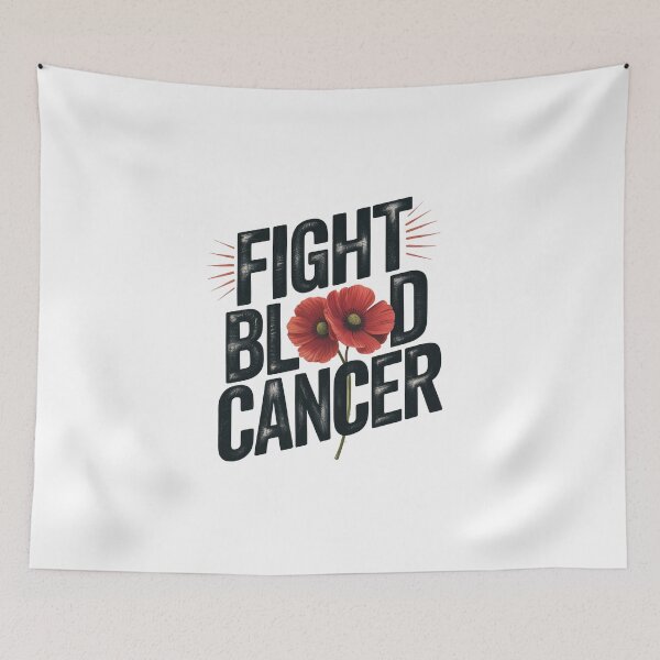 Item preview, Fight Blood Cancer – Bold Floral Awareness designed and sold by Enea Kelo.