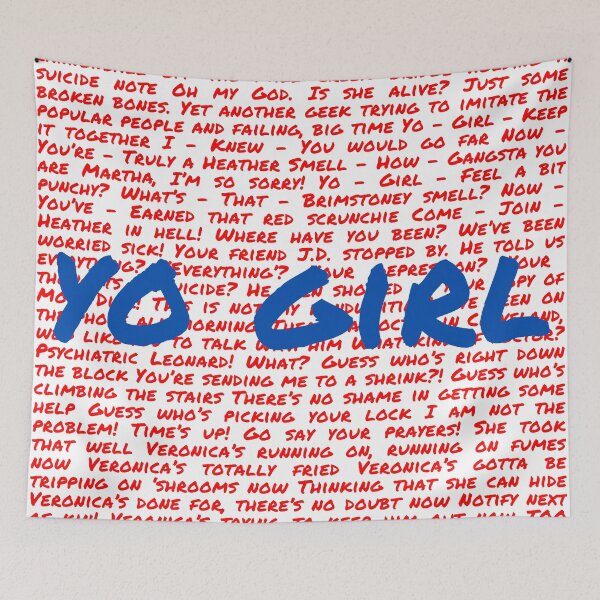 Item preview, Heathers Lyrics designed and sold by broadwaygirl142.