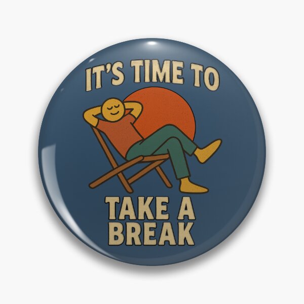 Item preview, Take A Break Relax and Recharge Retro Graphic designed and sold by SHHCreations.