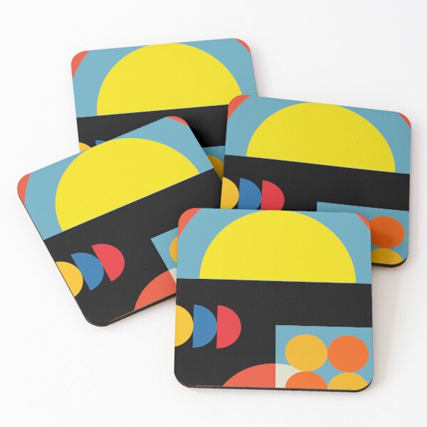 Item preview, A GEOMETRIC PAINTING IN THE BAUHAUS STYLE 3 designed and sold by infinitearte.