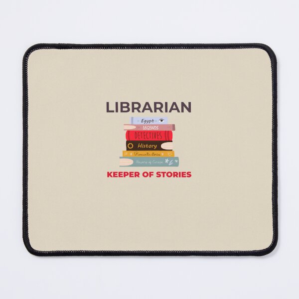 Item preview, Librarian – Keeper of Stories designed and sold by Novel Works Studio.