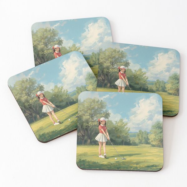Item preview, Golf Girl Artwork – Elegant Golf Design designed and sold by Artistica1234.
