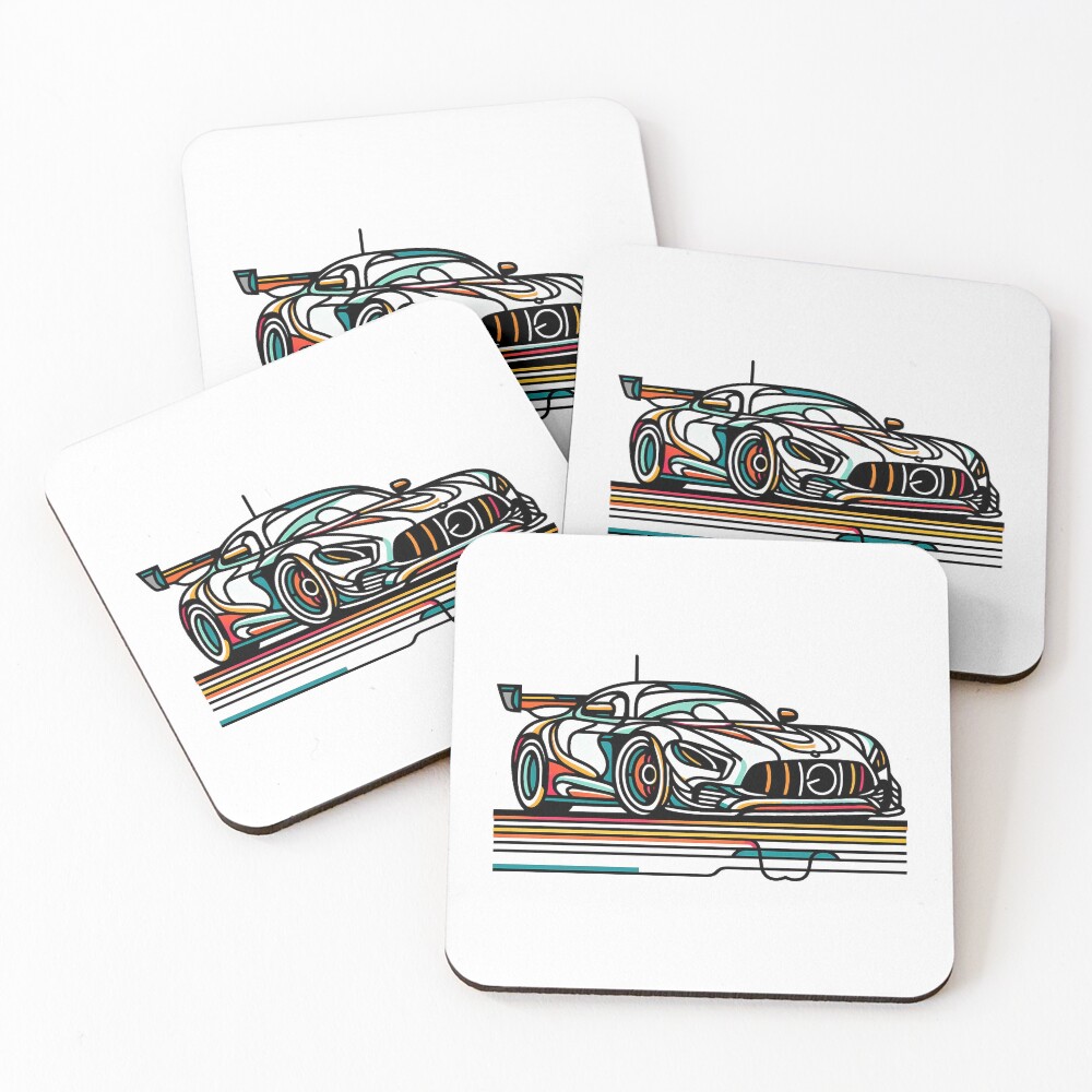 Item preview, Coasters (Set of 4) designed and sold by Color-Made.