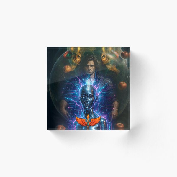 Book of Immersion Strata 1 Cover Art Acrylic Block