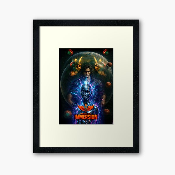 Book of Immersion Strata 1 Cover Art Framed Art Print