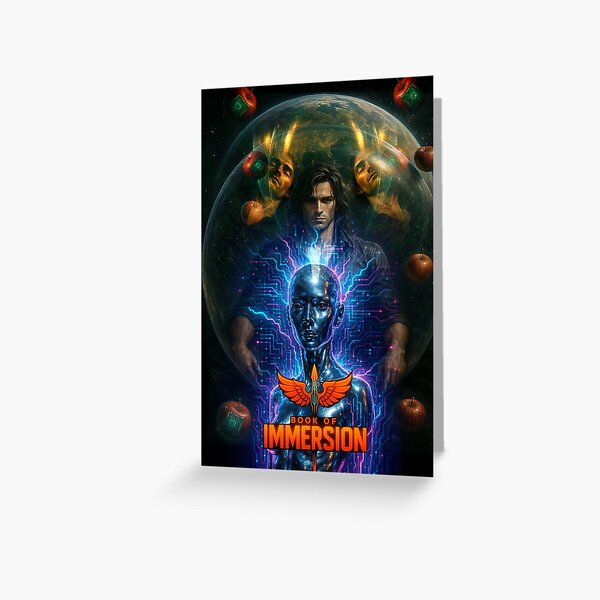Book of Immersion Strata 1 Cover Art Greeting Card