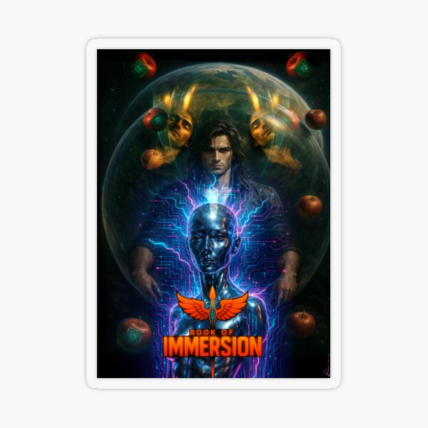 Book of Immersion Strata 1 Cover Art Transparent Sticker