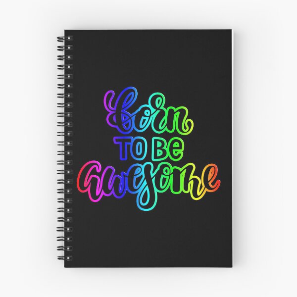 Item preview, BORN TO BE AWESOME designed and sold by GRAPHIKAT.