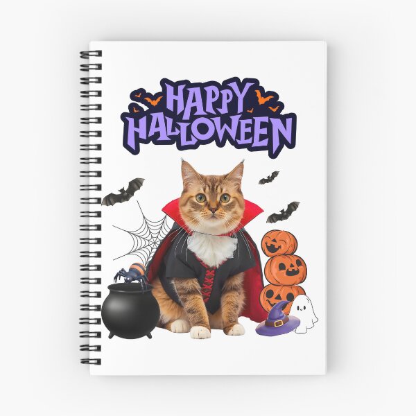 Item preview, Ragamuffin Cat Dracula Halloween Design – Cute Spooky Art for Cat Lovers designed and sold by Fredster1966.