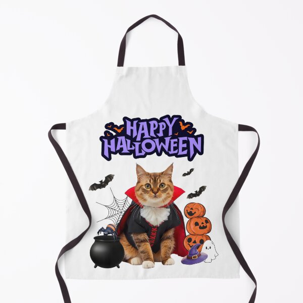 Item preview, Ragamuffin Cat Dracula Halloween Design – Cute Spooky Art for Cat Lovers designed and sold by Fredster1966.