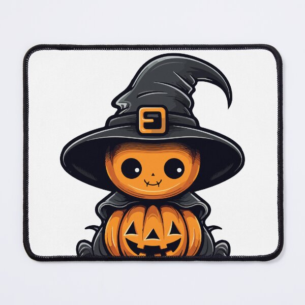 Item preview, Cute Halloween Pumpkin Witch - Spooky Kawaii Design designed and sold by Motosernik.