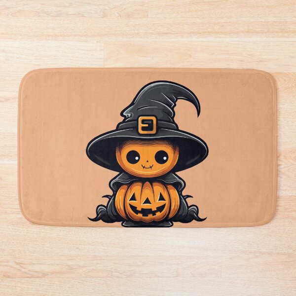 Item preview, Cute Halloween Pumpkin Witch - Spooky Kawaii Design designed and sold by Motosernik.