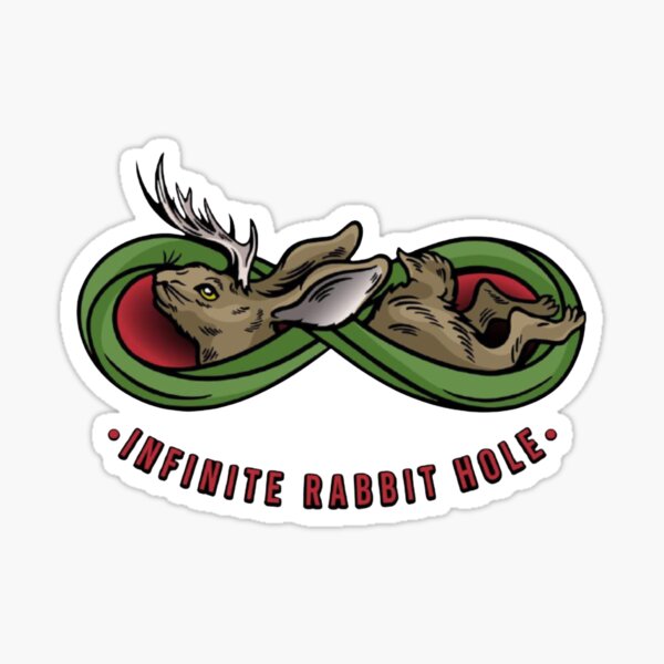 Item preview, Infinite Rabbit Hole - Basic Logo designed and sold by Infinite-RH-Pod.
