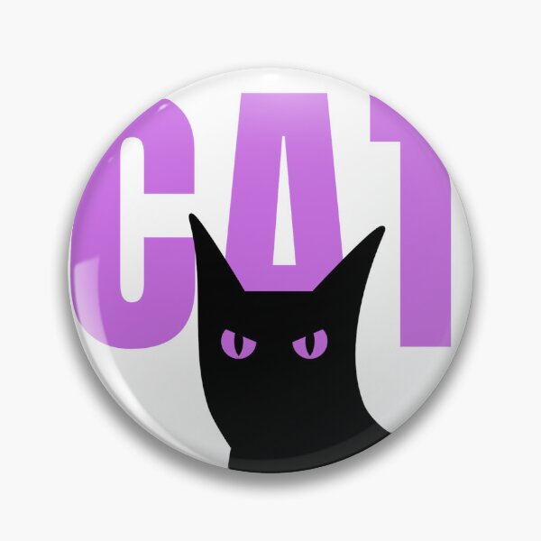 Item preview, Bold Black Cat Graphic Design designed and sold by TigerClawCo.